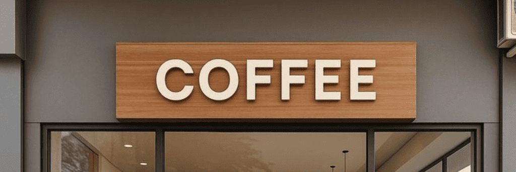 restaurants signboard