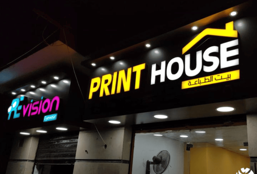 Custom business signs